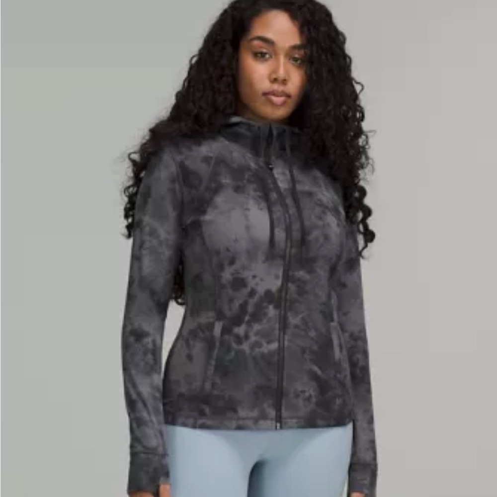 lululemon athletica Gray Hooded Jacket